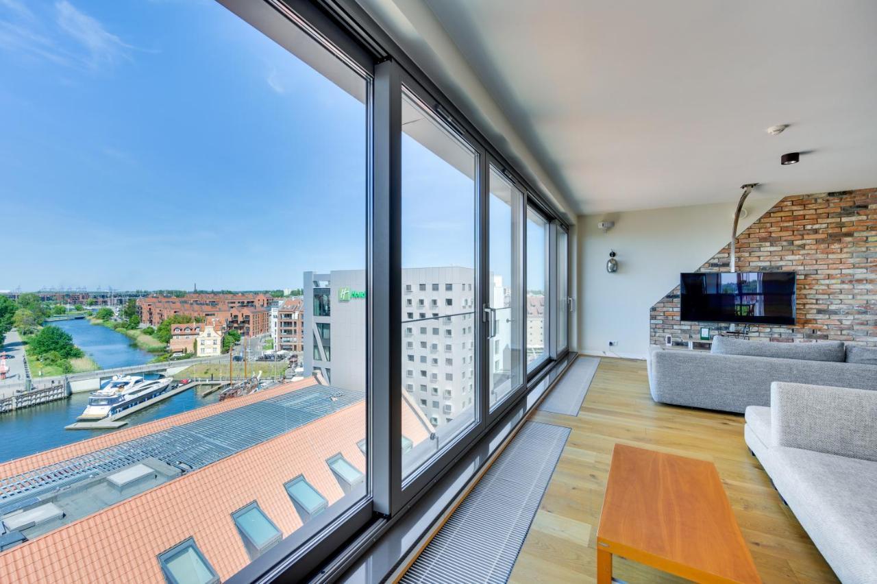 Penthouse Comfort Apartments Granaria Gdańsk Exterior foto