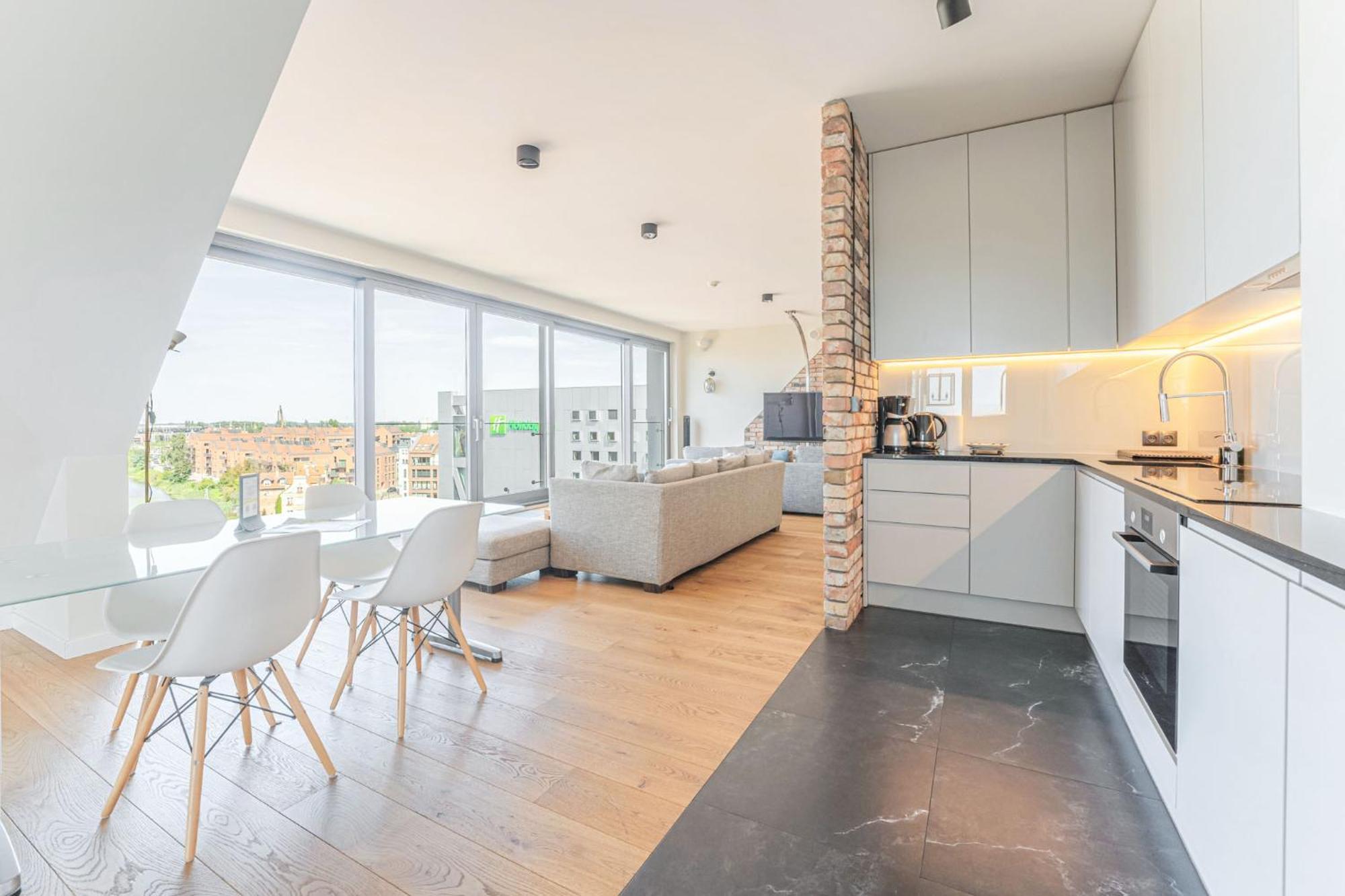 Penthouse Comfort Apartments Granaria Gdańsk Exterior foto