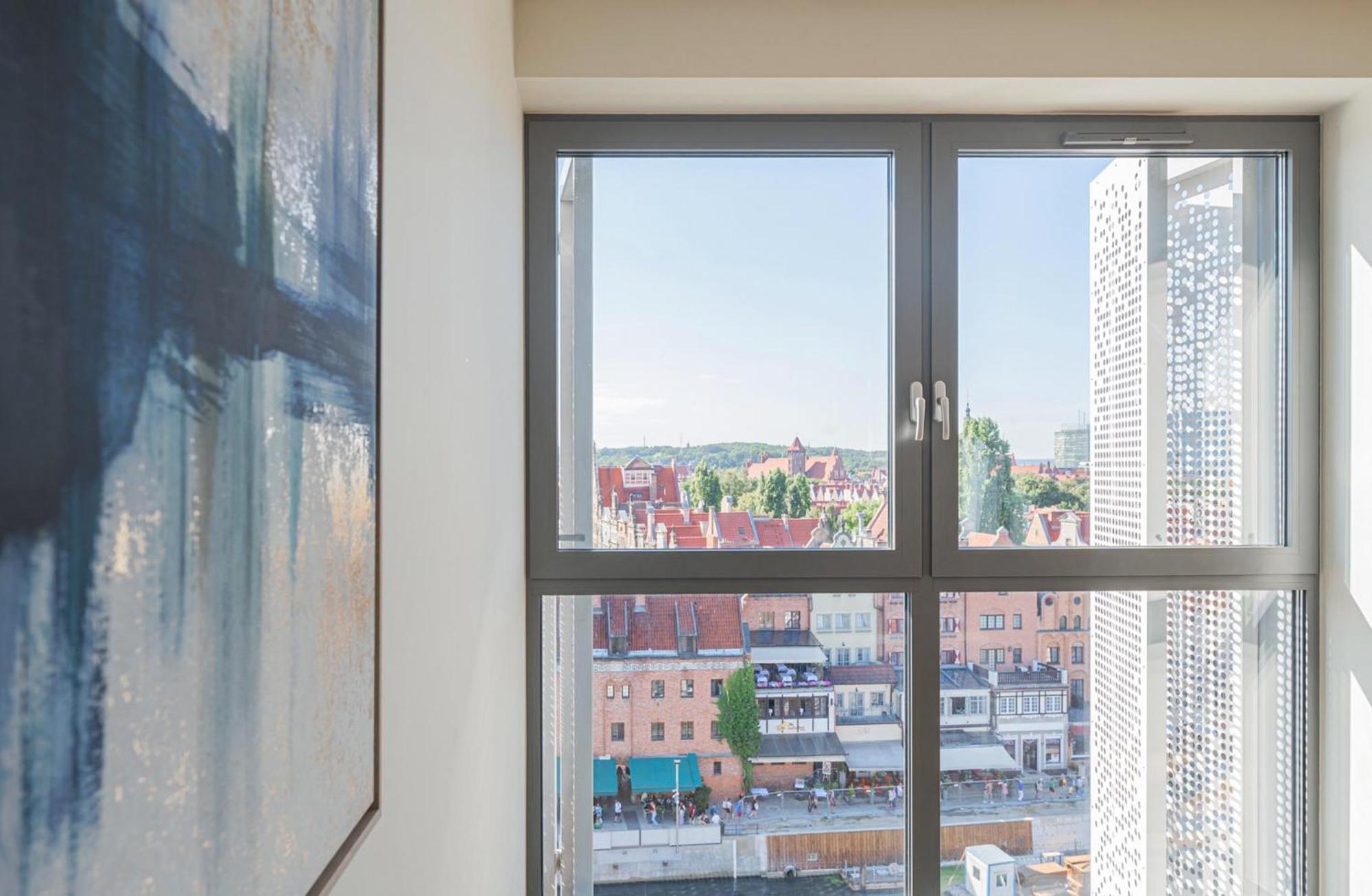 Penthouse Comfort Apartments Granaria Gdańsk Exterior foto